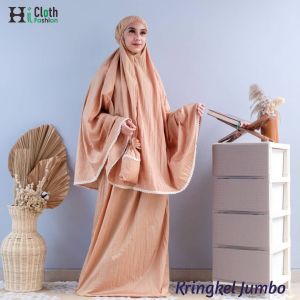 Mukena Travel Parasut Kringkel