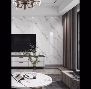 Ready Stock Floor Decals: Marble Design 30X30cm Self Adhesive Heavy Duty