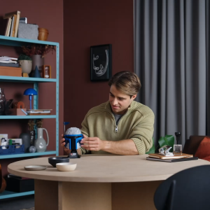 LEGO Star Wars 75408 Jango Fett Helmet (616 Pieces) Toys Mainan Anak Laki Laki Bricks