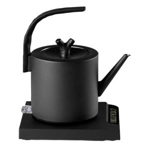 YEGBONG | 1500W 1.0L Thép Không Gỉ Ấm Trà 220V Ấm Trà Để Đun Sôi Nóng Kim Loại Cà Phê Bếp Top Gas Nhà Cắm Trại Nhà Bếp Phụ Kiện