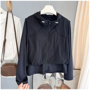LIYANGANG | Slim Fitting Casual Hooded UV Protection Jacket Lightweight