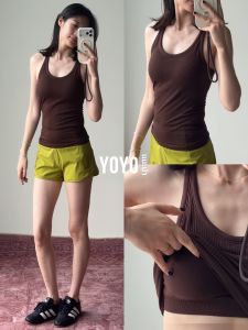 YOYO | Workout Yoga Sports Top with Padding Tank Top