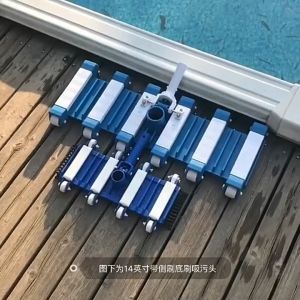 Bàn hút vệ sinh bể bơi 8 bánh Bàn hút đáy hồ bơi
