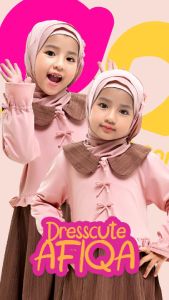 Rabbani - Dress Anak Perempuan Lengan Panjang Bani Batuta Drescute Afiqa Exclusive