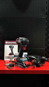 MASARU รุ่น SCDS-210 สว่านไขควงไร้สาย 5in1 ไขควงไร้สาย สว่านไร้สาย 20V แรงบิด 30 N.m มอเตอร์บัสเลส แบตเตอรี่ลิเธียม เหมาะกับงานช่าง งาน DIY