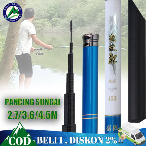 Joran Tegak Pancing Murah Fiber Composite Carbon