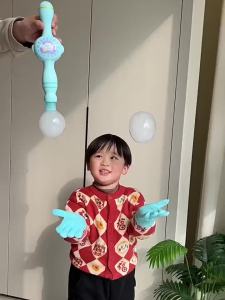 JIEBITU | Princess Style Smoke Bubble Machine for Kids