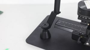 NEWACALOX Universal Adjustable Digital Microscope Holder Magnifier Camera Up and Down with Large Base Desktop Support Bracket