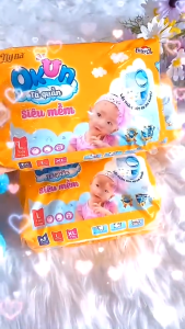 {Hàng chính hãng} Tã quần trẻ em Okun size M 22 size L 20 size XL size XXL. Bỉm quần siêu mềm khô thoáng chống hăm khử mùi tả quần trẻ em