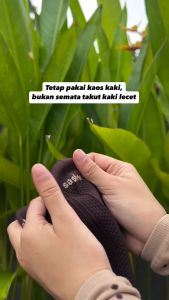 Sashee Kaos Kaki Tumit Non Jempol Luxe Series Bahana Spandek Nilon