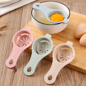 On Sale: 10Pcs Egg White Separator Colander Plastic Hand Held Egg Separator Egg Liquid Filter