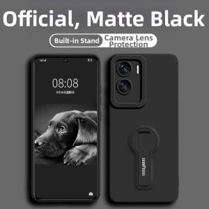 GGUU | Shockproof Full Coverage Phone Case with Stand and Lanyard Liquid Silicone