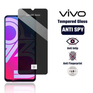 Tempered Glass Anti Spy Vivo Y28 Y27s Y27s NFC Y27 Y27 4G Y27 5G Y50 Y50i Y50T Y51 2020 Y51A 2021 Y51S Y52 5G Y52S Y53S Y53S 4G Y54S Y54S 5G Y55S 5G Y67 Y70 Y71 Y72 5G Y74s Pelindung Layar Antigores TG Anti Intip Kepo Privacy