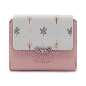 New Women Short Wallet Ladies Small Clutch Floral Coin Purse Card Holder