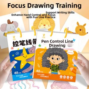 TAOKOU | Focus Training Drawing Book 3-6 Year Olds