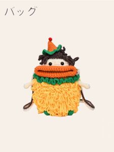 Handmade DIY Sausage Mouth Large Crossbody Bag Materials Gift for Girlfriend Single Shoulder Slanting Bags Soft Fabric Zipper Closure