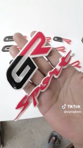EMBLEM EXTERIOR MOBIL GR SPORT & AKSESORIS MOBIL GAZOO RACING