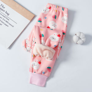 Quần Lót Giữ Nhiệt Mùa Đông Dày Cho Trẻ Em Quần Lót Giữ Nhiệt Bằng Vải Nỉ Mềm Mại Quần Áo Mặc Nhà Cho Bé Trai Và Bé Gái