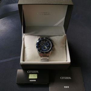 Đồng Hồ Nam Si Nhật💥 💫 CITIZEN - Eco-Drive - H500 - S061083 💫 Chronograph - Radio Controlled 🍀 Size 40 mm 🍀 Size Dây 19.5 cm 💫 N.88