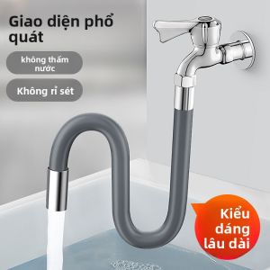 SUNINLIFE | Splash-Proof Kitchen Faucet Extender with Flexible Rotatable Silicone Hose