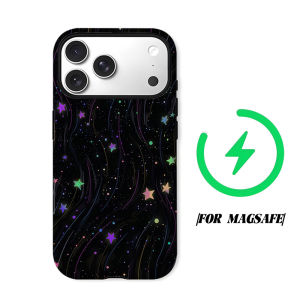 Color Star Sky Phone Case for iPhone 18 17 16 15 14 13 12 11 Air Pro Max Plus Double-layer Cover