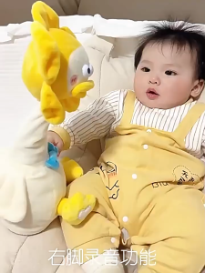 Electric Duck Toy Imitating Speech Dancing Soft Plush Duck Doll Interactive Toy For Kid Can Sing And Dance
