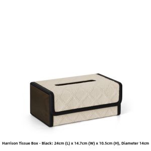 LAMOME DECO | Luxury Walnut Tissue Box