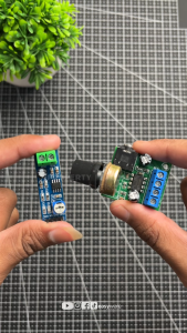 LM386 AUDIO AMPLIFIER MODULE LM386 MODULE AMPLIFIER WITH / WITHOUT ADJUSTABLE POTENTIOMETER