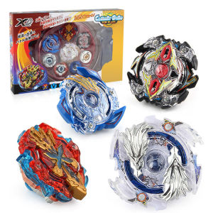Leiao UT【🔥READY STOCK🔥】Gyro Competitive Battle Disk 4-in-1 Combination Handle Launcher Gyro XD168-1 Beyblade Set Bayblades Beybattle Toys For Children