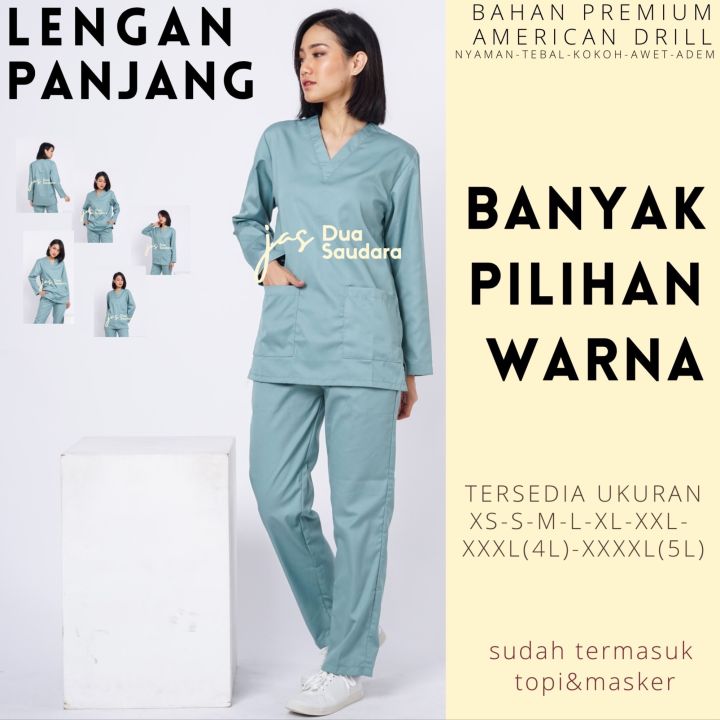 BAJU OK LENGAN PANJANG / BAJU JAGA / BAJU JAGA UGD / BAJU JAGA IGD