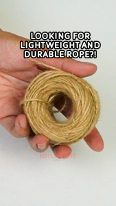 Jute Twine Rope 2mm x 30mm and 3mm to 12mm | Handmade Twine Rope for DIY Cat Scratching Post and Decorative Project