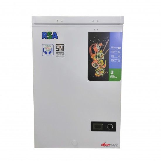 Freezer Rsa Inverter RSA CHEST FREEZER CF-110 / CF110 PENDINGIN DAGING 100L | Lazada Indonesia