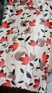 COD 1 Piece Small Flower Printed Curtain Home Decoration Design - Kurtina 100 * 140cm Loop Free Fashion and Durability