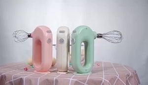 PANSON High Power Mixer Handheld Portable Blender Electric Egg Beater Wireless Food Blender 4 Speeds