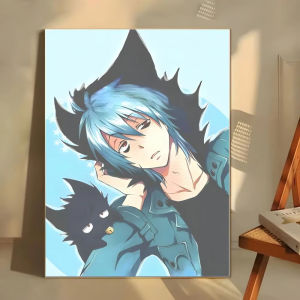 Anime Characters Mosaic Full Round/Square DIY Diamond Painting Canvas Art Wall Decor for Living Room Gift No Frame