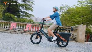 จักรยานไฟฟ้าบรรทุก (Cargo Ebike) เหมาะสำหรับการขนของหนัก ENGWE LE20 ปี 2026 พลังงานสูงสุด 1300W บรรทุกสูงสุด 200 กก.