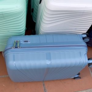 Vali nhựa PP cao cấp Nanci chống bể vỡ hoàn toàn size 20/24/28 inch Vali khoá kéo kép hiện đại chống rạch móc hiệu quả