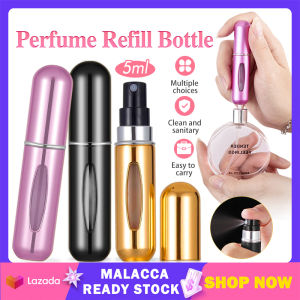 Refillable Perfume Atomizer Spray Bottle 喷雾香水瓶 5ml Portable Mini Perfume Bottle Cosmetic Containers Atomizer Bottle Travel