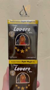 (1 Box) Tissue Lovers Isi 6 Sachet Tissue Magic | Tisu Magic Tahan Lama | Tisu Magic Power