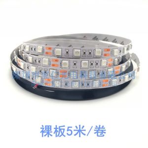 Blue Single Color LED Strip Light 12V 5050 SMD 60 High Brightness Living Room Ceiling Bar KTV Stage Blue Light Bar
