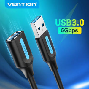 Vention | Vention USB Extension Cable USB 3.0 2.0 Extender Cord for Smart TV SSD Xbox One Laptop PC Fast Speed USB Cable Extension 3m 5m