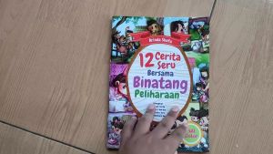Buku Anak 12 Cerita Seru Bersama Binatang Peliharaan