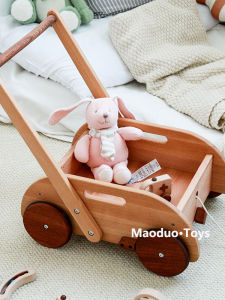 Multifunctional Wooden Baby Walker