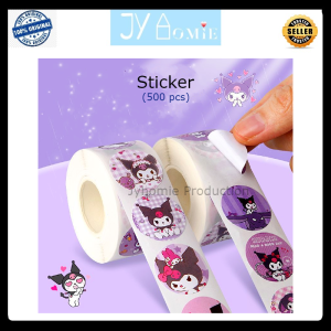 Kuromi Stickers Cute Sticker for Kid Sticker Baby Sanrio Sticker Cartoon Sticker Activity Stiker Buku Stiker Mainan Stiker Mainan Kanak Kanak