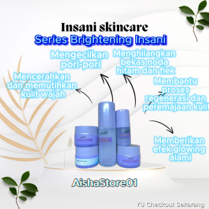 PROMOO!!! PAKET SKINCARE INSANI COSMETIC | PAKET BRIGHT & GLOW INSANI | PAKET ACNE INSANI | BPOM DAN FORMULA
