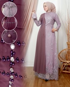 COD-GAMIS BROKAT SALENDANG TERBARU APLIKASI PAYET MUTIARA FREE MASKER