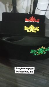 Songkok Hitam Bordir NU Non AC: Desain Tradisional & Nasional