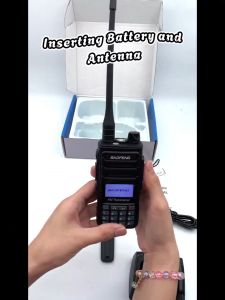 Free Antenna Baofeng BF-K5M Walkie Talkie 5W High Power Long Range 2800mAh Type-C Charging Two Way Radio Multi-Band Radio COD