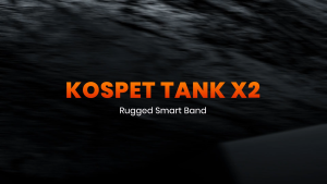 mới kospet Tank X2 quân sự của người đàn ông Smartwatch 100m không thấm nước 1.64 "AMOLED hiển thị Máy đo độ bão hoà ôxi trong máu nhịp tim Bluetooth gọi điện thoại