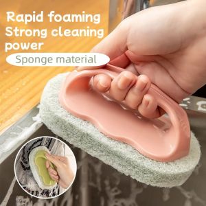 Wash Room Brush Room Tile Brush Kitchen Decontamination Brush Wash Pot Magic Power Sponge Cleaning Tools